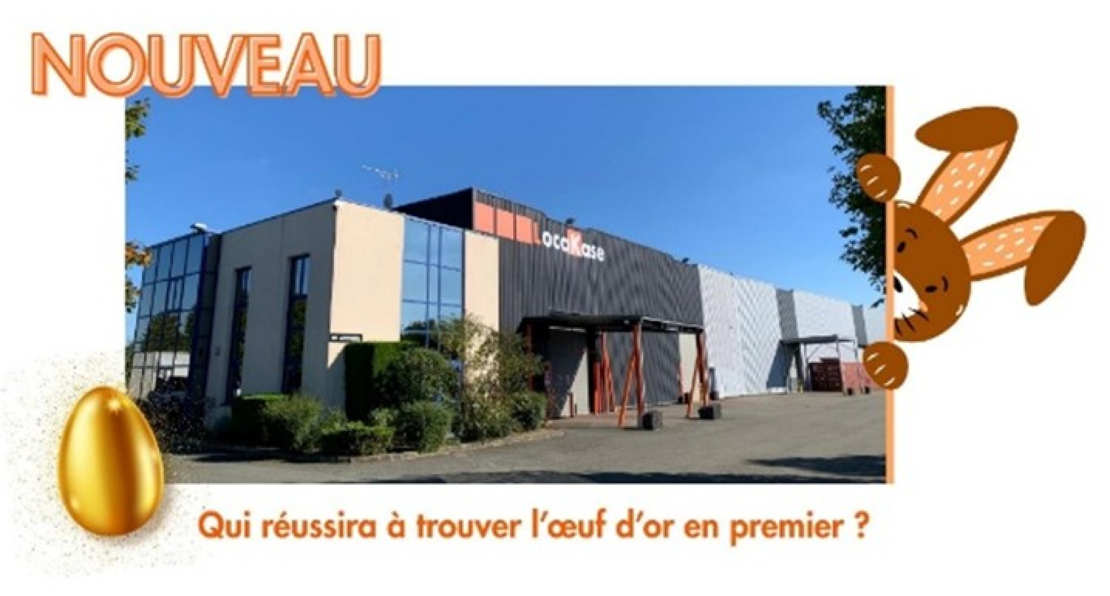 Chasse à l'oeuf de Paques chez Locakase Evreux