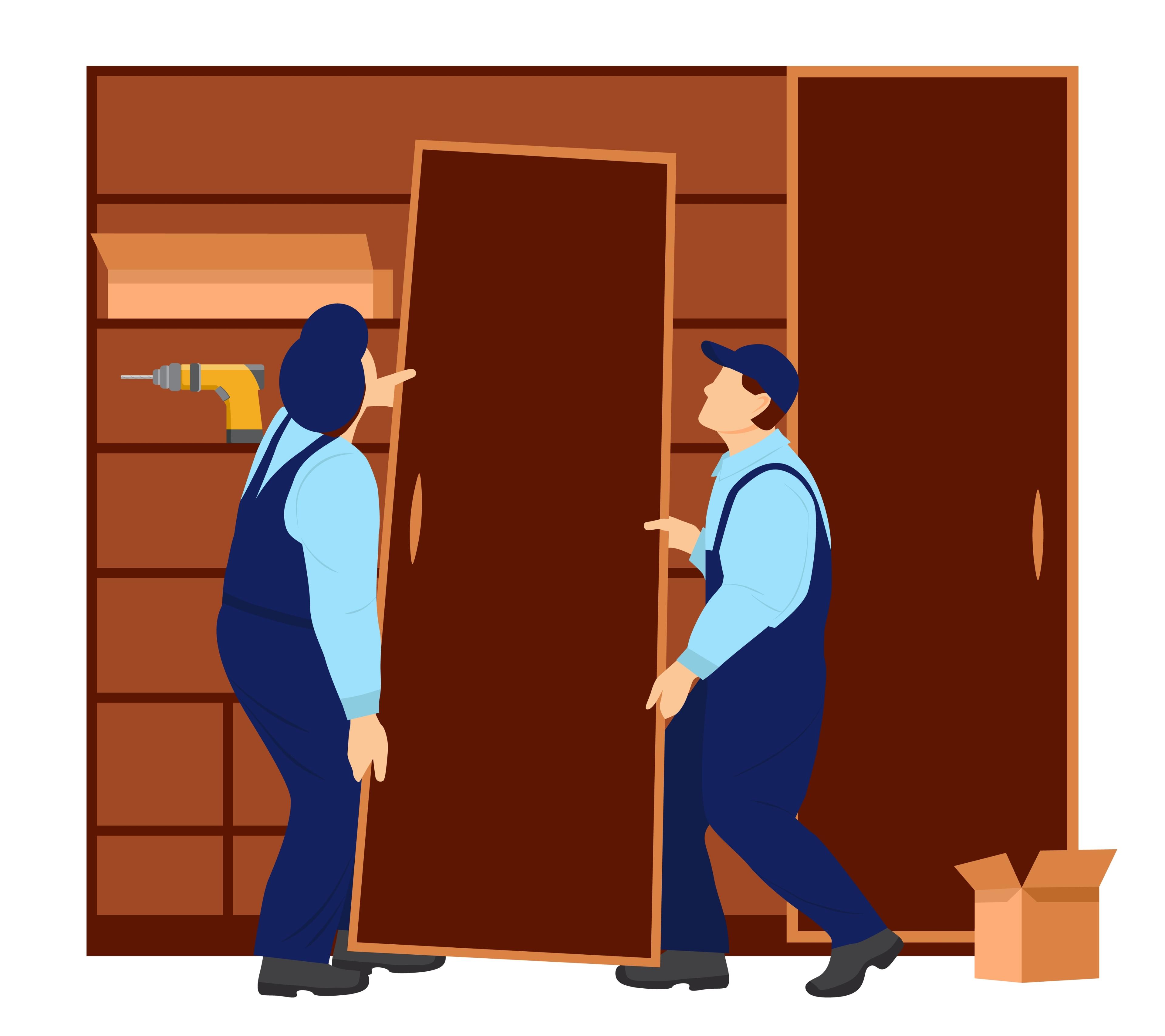 Comment déménager une armoire