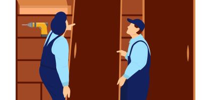 Comment déménager une armoire